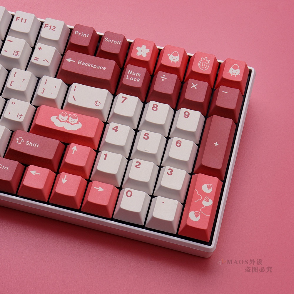 GMK Daifuku  keycaps cherry profile Dye-Sublimation PBT keycap 129keys