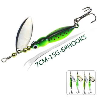 Mồi câu cá giả bằng kim loại cỡ 7cm 14g