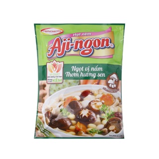 Hạt nêm nấm hương, hạt sen Aji-ngon gói 200g