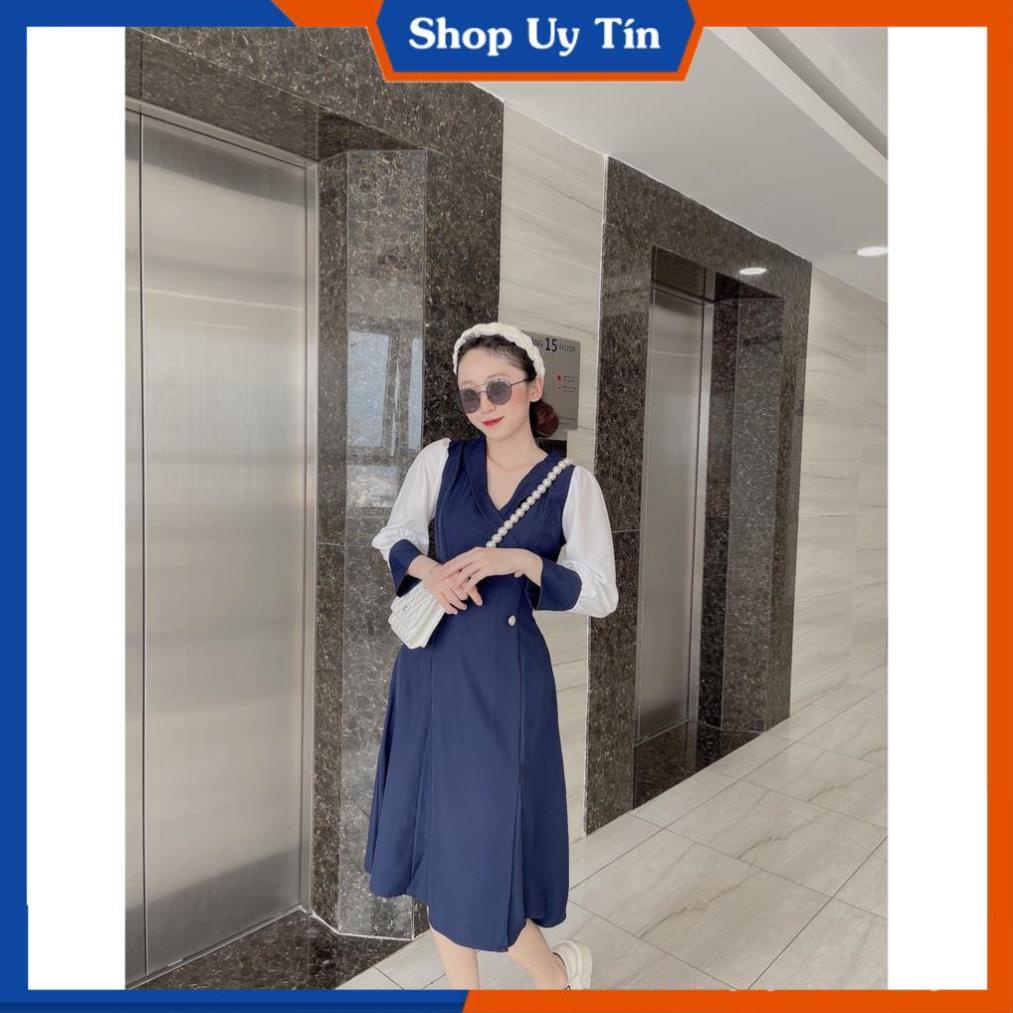 Váy Dự Tiệc Cưới Sang Trọng  Đầm Công Sở Nữ Ôm Body Cao Cấp Thiết Kế Hàn Quốc Đi Chơi 3 Màu Đen Đỏ Xanh VD019 | BigBuy360 - bigbuy360.vn