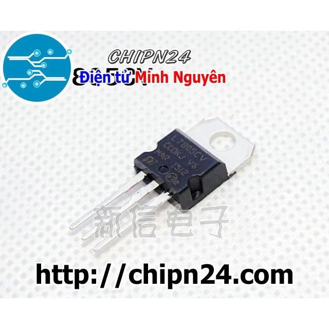 [3 CON] IC L7805CV TO-220 (L7805 7805 1A 5V)