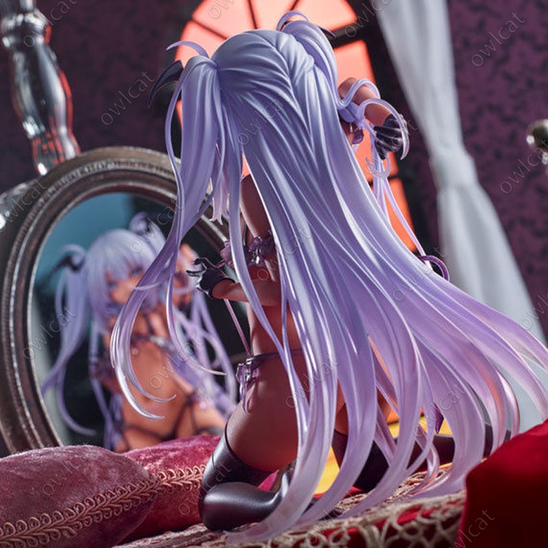 Mô Hình Nhân Vật The Succubus Rurumu 1/6 Size 15cm Figure  Pink Charm Black Rurumu Kedama Illustrator Packed in Box Model Demon Black Elf Rurumu LuLumu