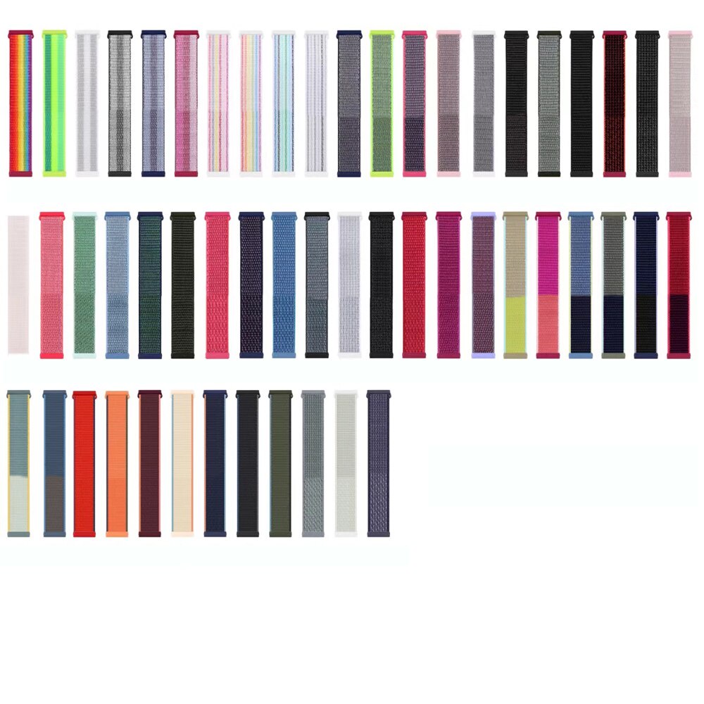 Dây Đeo Nylon 33 Màu Cho Đồng Hồ Thông Minh Fitbit Versa 4 3 / Sense 2 1