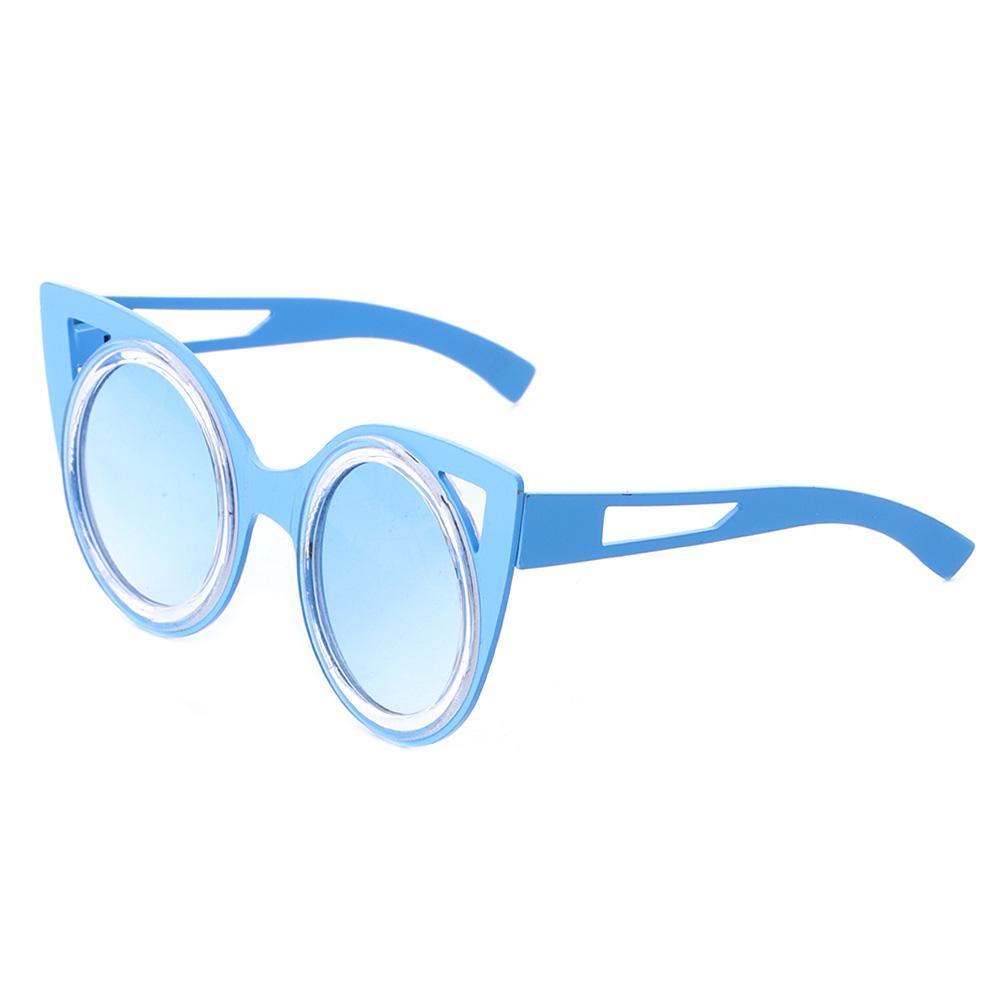 Mắt Kính Gọng Tròn Phối Lông Dễ Thương Cho Búp Bê