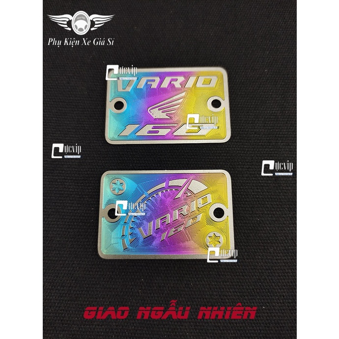 Ốp Nắp Dầu Vario 160, Vario 2022 - 2023 Titan Điện Phân MS4801