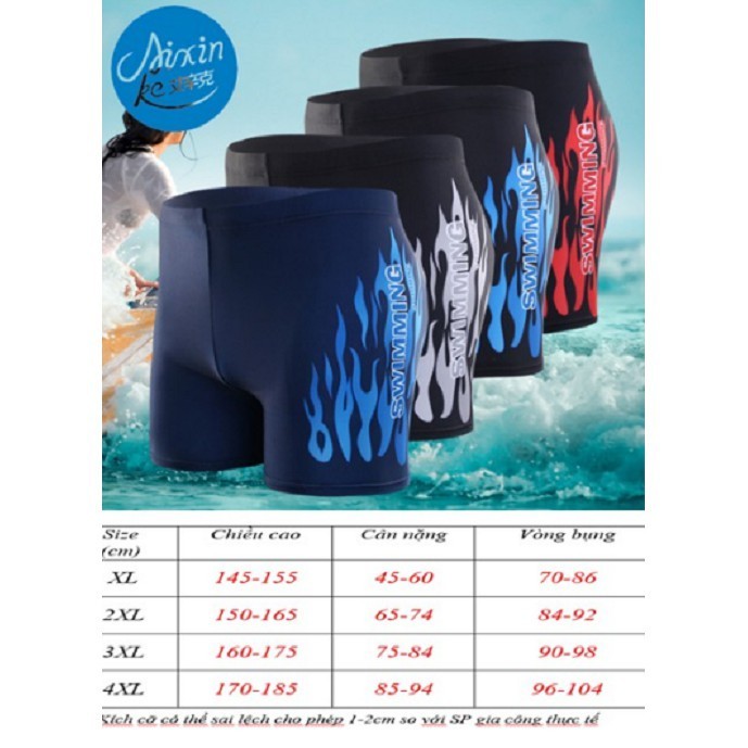 Quần bơi nam phong cách thể thao, đi biển | BigBuy360 - bigbuy360.vn
