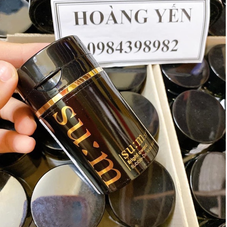 [DATE MỚI] Mặt nạ sủi bọt Su:m37 Bright Award Bubble De Mask 50ml