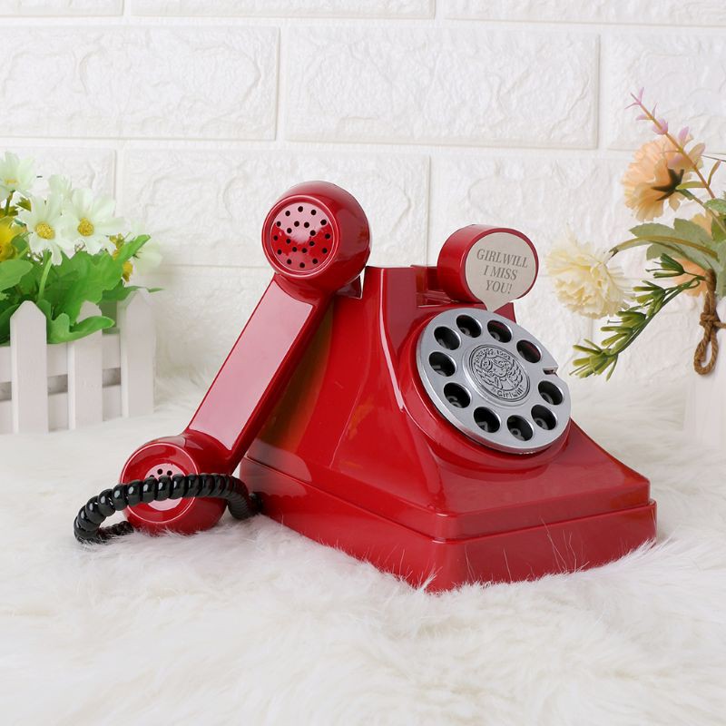 Loner Phone Model Telephone Vintage Baby Photography Props Decoration Background Funny Cute Newborn Photo Creative Photo Shot Models Plastic Retro Supplies