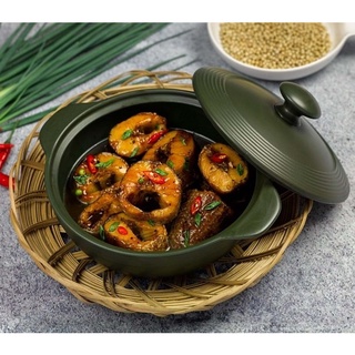 nồi kho cá sứ Minh Long - nồi sứ kho cá minh long