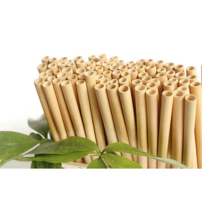 Ống hút tre chiều dài 15cm dùng cho nhà hàng, khách sạn, quà tặng doanh nghiệp sang trọng cao cấp loại 1 / HealHomes