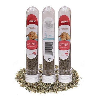 Cỏ bạc hà mèo-Catnip Ống Cho Mèo Bioline (Cỏ khô)