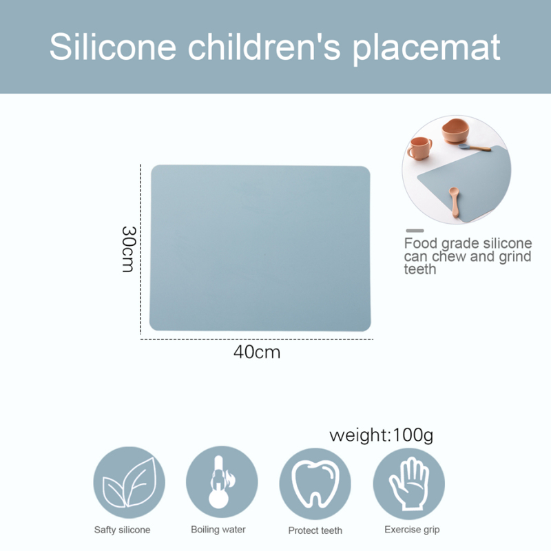 Thảm lót bàn ăn MAMIMAMIHOME chất liệu silicon không chứa BPA dễ dàng làm sạch cho bé