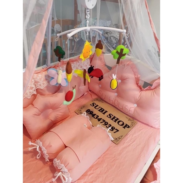 QUÂY HANDMADE BỌC CŨI TRẺ EM SIÊU ĐẸP, VẢI SIÊU MÁT