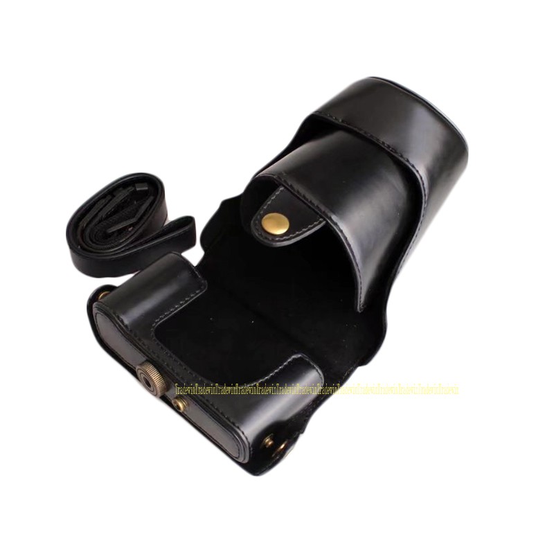 Túi Da PU Cho Máy Ảnh Fujifilm X-A7 XA7 Với 15-45 Mm