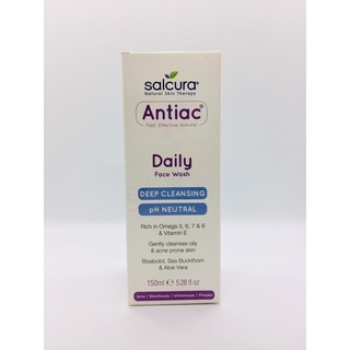 SỮA RỬA MẶT NGĂN NGỪA MỤN - Salcura Daily Antiac FACE WASH - 150ml