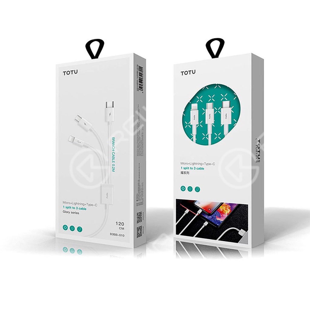 CHÍNH HÃNG DÂY Cáp sạc điện thoại 3 đầu  3 in 1 đa năng ,SẠC NHIỀU THIẾT BỊ ĐỒNG THỜI IP TYPE C MICRO USB