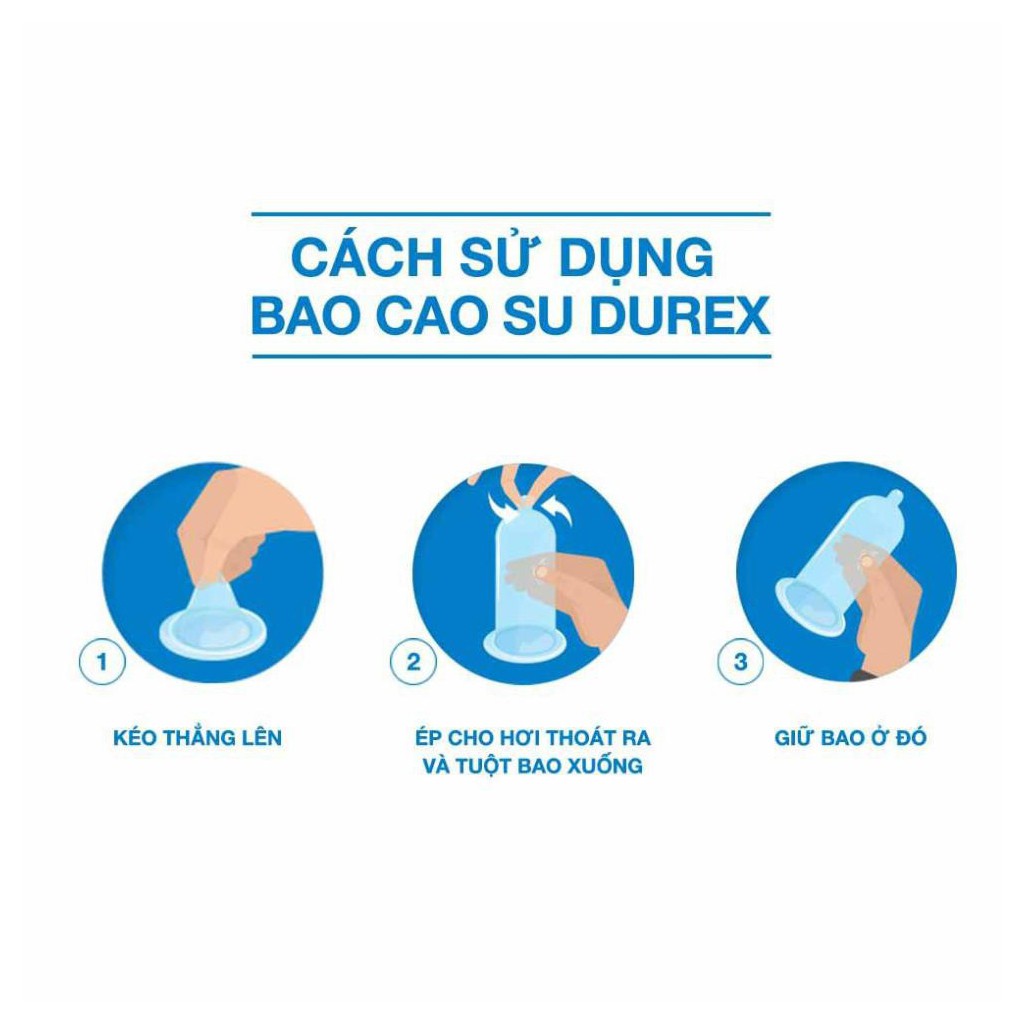 [Dùng Là Mê - 100% An Toàn] Bao cao su DUREX PERFORMA  kéo dài thời gian quan hệ