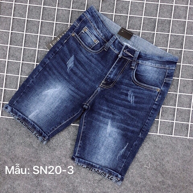 QUẦN SHORT JEAN NAM ĐẸP 3 màu chất lượng QN323