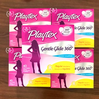 Băng vệ sinh tampon Playtex Gentle Glide 360 Triple Layer Protection USA