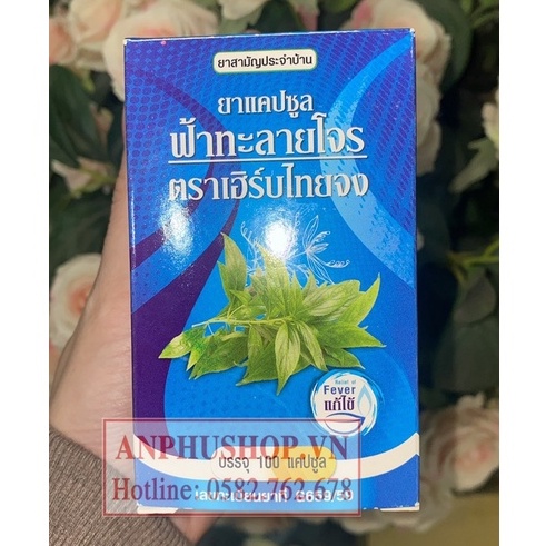 Viên uống thảo mộc Xuyên tâm liên chính hãng Thái Lan