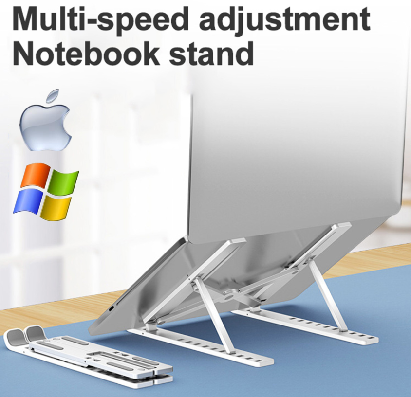 Giá đỡ máy tính xách tay / máy tính bảng Macbook nhỏ gọn có thể điều chỉnh tiện dụng