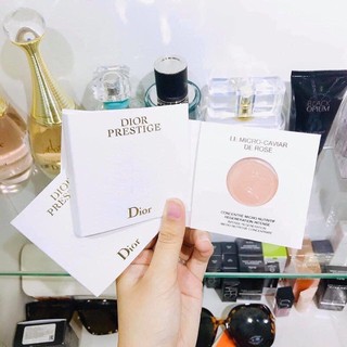 Sample dùng thử 3ml kem dưỡng Dior Prestige Le Micro Caviar de Rose