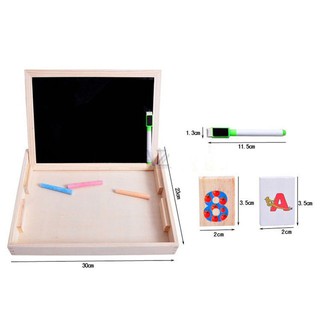 Bảng nam châm 2 mặt học chữ số cho bé