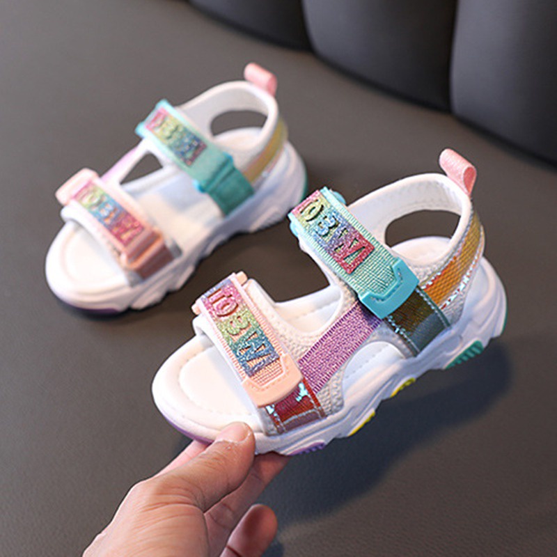 Xăng đan Đế Mềm Thoải Mái Thời Trang Mùa Hè Cho Bé Gái