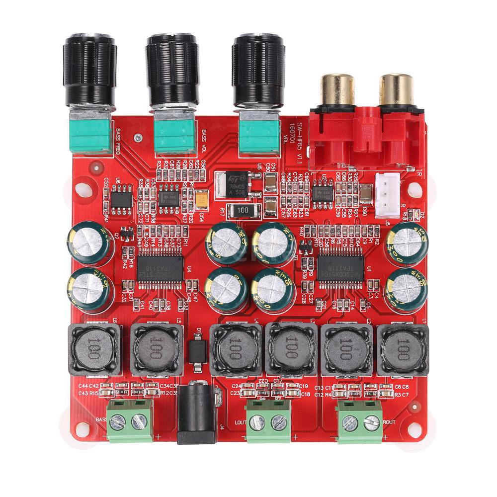 Mạch khuếch đại âm thanh tpa3118 2.1 30W + 60W dc1