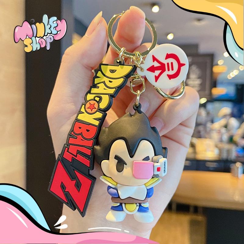 Móc Khóa 7 Viên Ngọc Rồng Nhiều Nhân Vật Dễ Thương, Phụ Kiện Túi Xách Balo Cute 02MKHH - Minkey