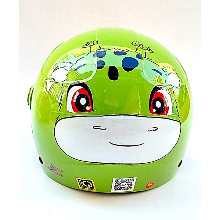 Mũ bảo hiểm cho bé hình động vật ViVi có kính - siêu xinh - Dành cho bé từ 5 đến 12 tuổi - V&amp;S Helmet