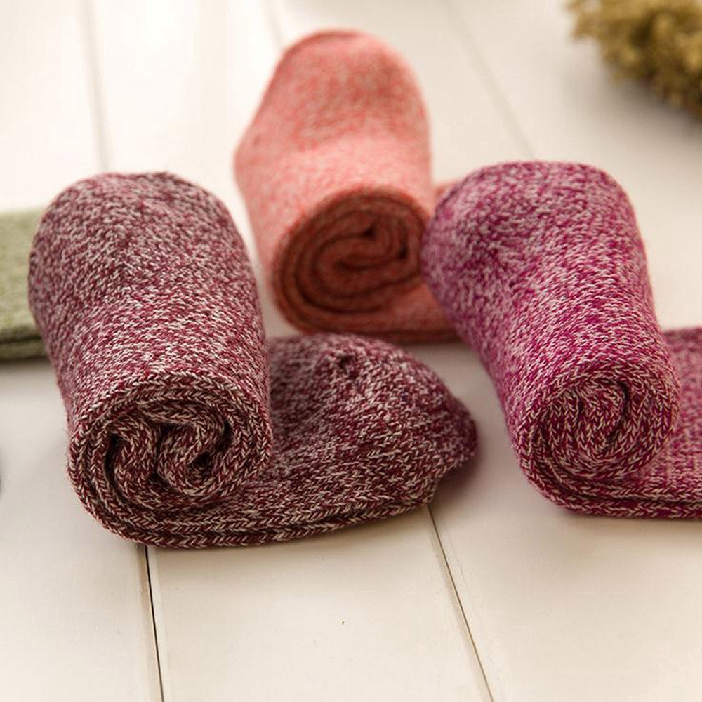 5 Đôi vớ len cashmere dày mềm mại ấm áp vào mùa đông