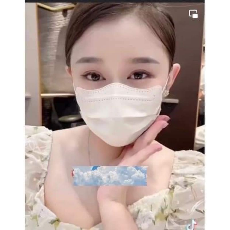 Khẩu trang KINH CUA DC Mask (Thùng 200 chiếc màu trắng)