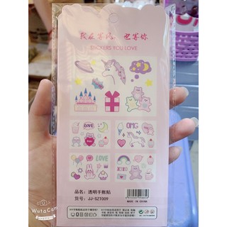 SET STICKER HÌNH DÁN CUTE