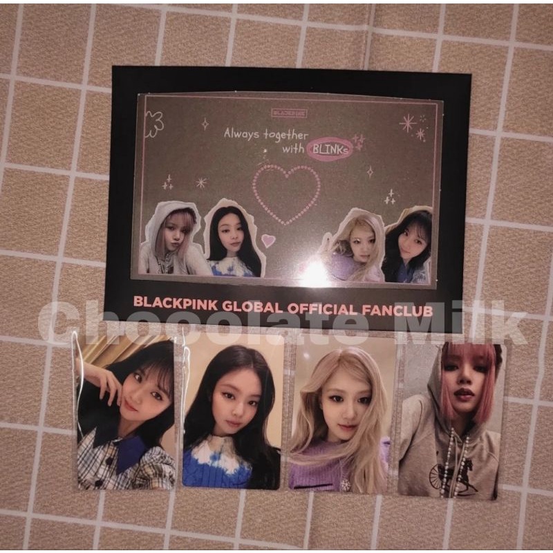 [OFFICIAL] BLACKPINK - Hình ảnh card BLACKPINK Membership
