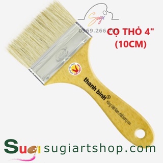 Cọ sơn đầu bằng, Cọ lông thỏ thanh bình [ Sugi art shop]