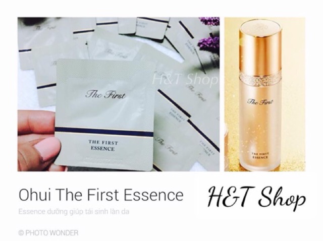 Sale com bo 10 gói  Tinh dầu dưỡng tái sinh da Ohui the first | BigBuy360 - bigbuy360.vn
