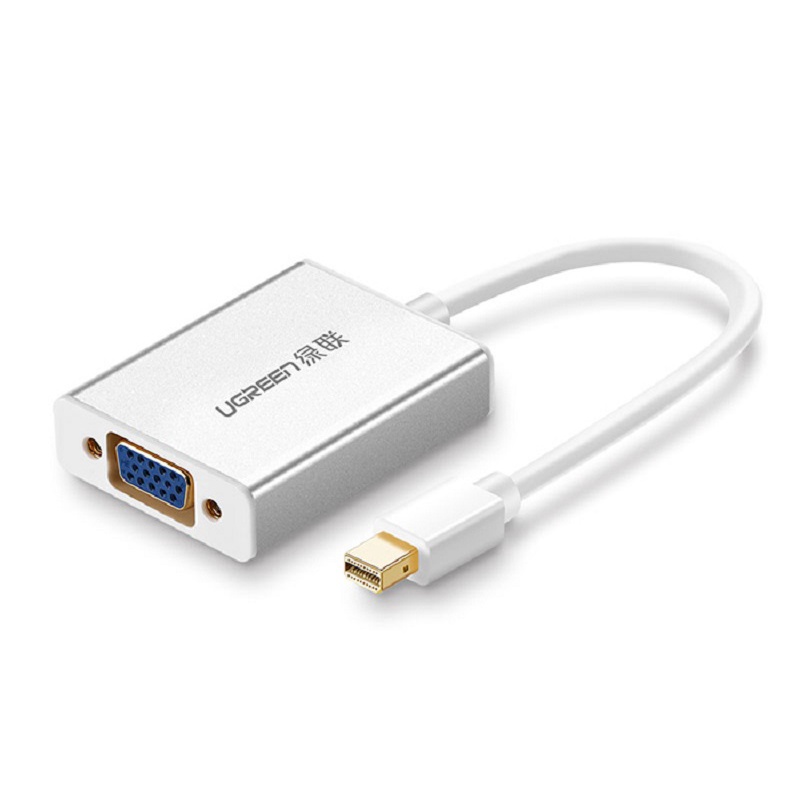 Cáp chuyển đổi Mini Displayport, thunderbolt sang VGA âm Ugreen 10403, bảo hành 18 tháng