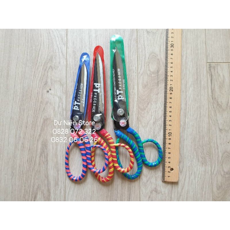 Kéo Thép Cắt Vải PT 1 Tất 4, 1 Tất 6 &amp; 1T8.