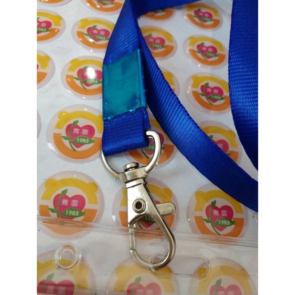 Dây treo móc thẻ rộng 1,5 cm có thể được in logo