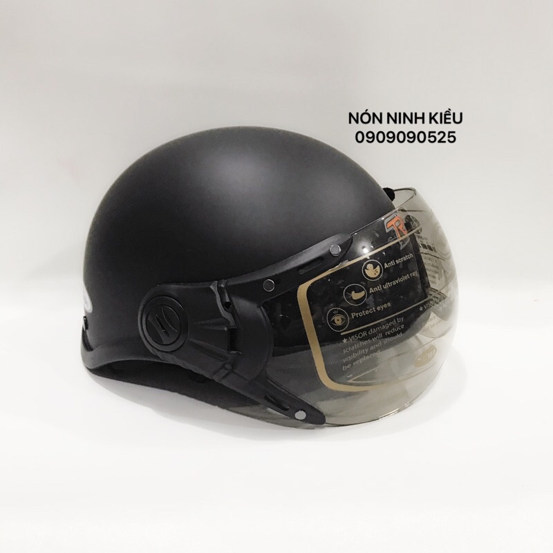 MŨ BẢO HIỂM GST 1/2 ĐẦU CÓ KÍNH