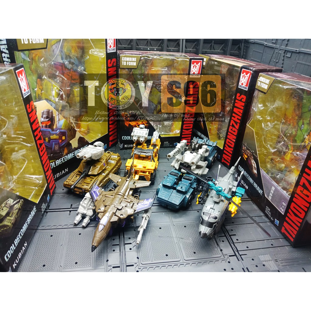 Mô hình Transformer G1 Bruticus Mini ( Combine từ 5 robot nhỏ )