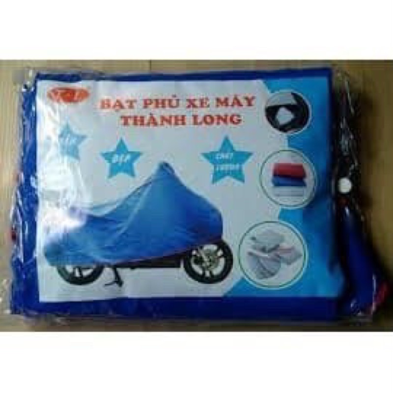 Bạc Trùm Xe Máy, Bạt Phủ Xe Máy Chống Mưa Chống Nắng Chính Hãng Thành Long