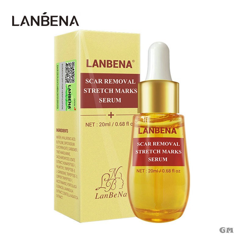 (Hàng Mới Về) Serum Trị Sẹo Mụn Lanbena Se Khít Lỗ Chân Lông Và Làm Trắng Da