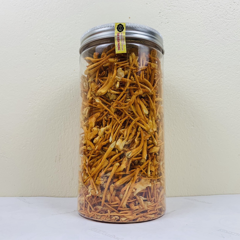 HŨ 50GR Nấm Đông Trùng Hạ Thảo Huy Cương Sấy Thăng Hoa Hàng Cao Cấp