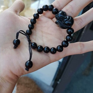 Lắc hồ ly đen