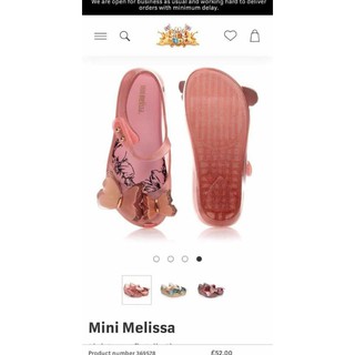 Giày Mini Melissa xuất xịn
