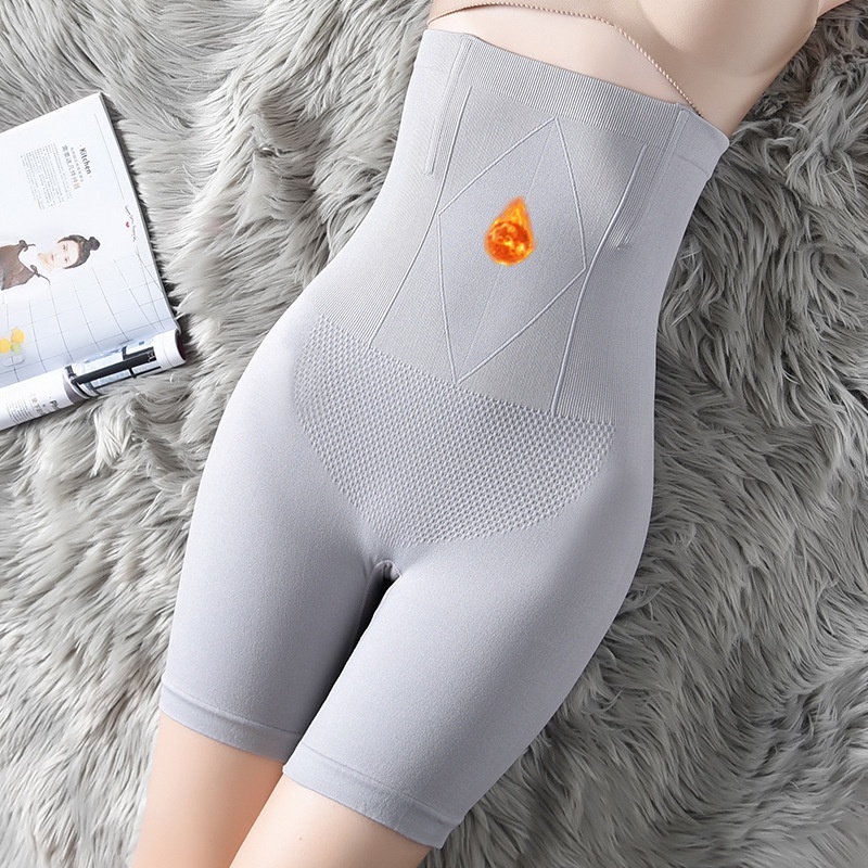 Quần Lót Boxer Lưng Cao Định Hình Eo Thon Thoáng Khí Có Size Lớn Giúp Giữ Ấm Bụng Sau Sinh
