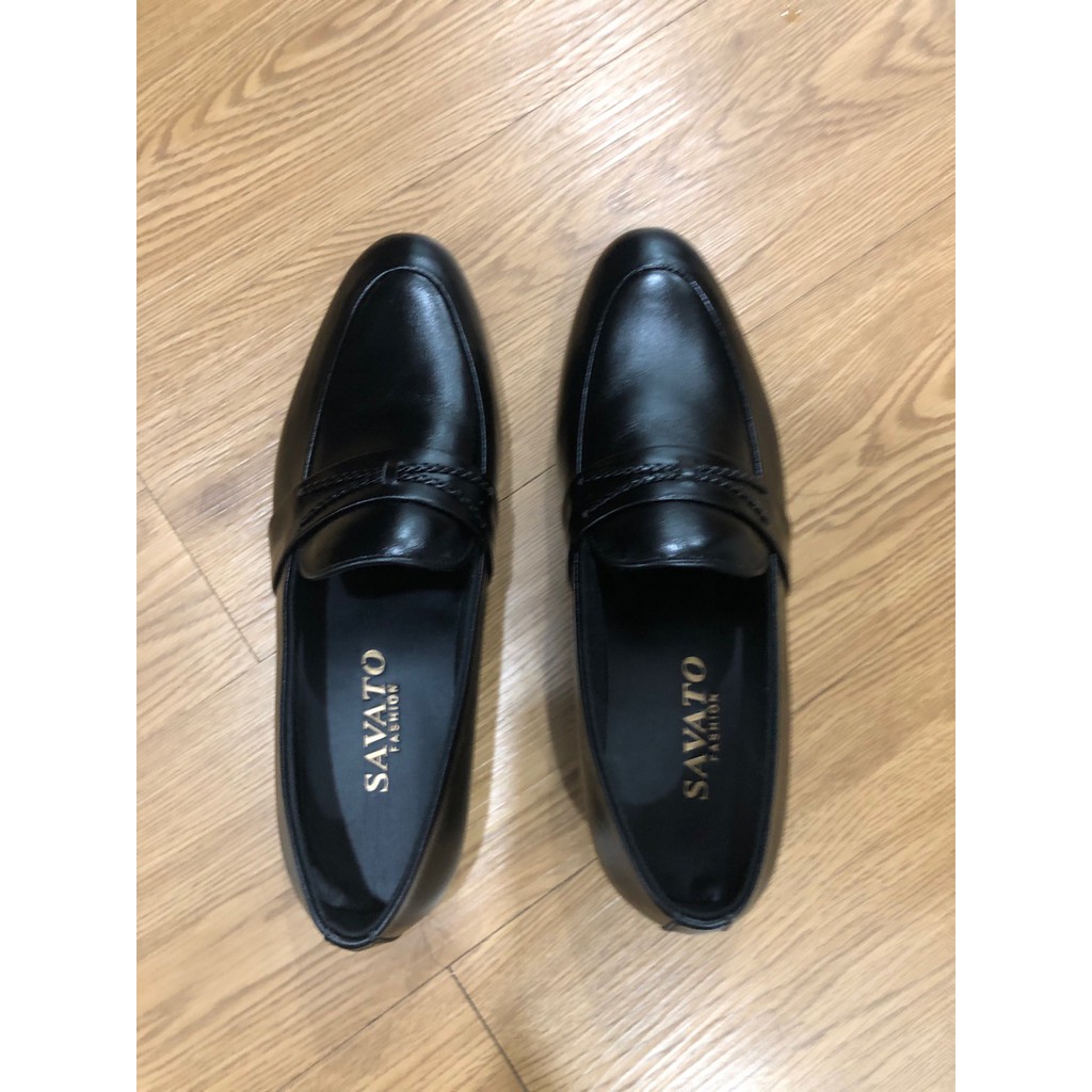 Giày lười nam da bóng công sở cao cấp - giày da bò chính hãng - GT115 . Nagas siêu phẩm | BigBuy360 - bigbuy360.vn