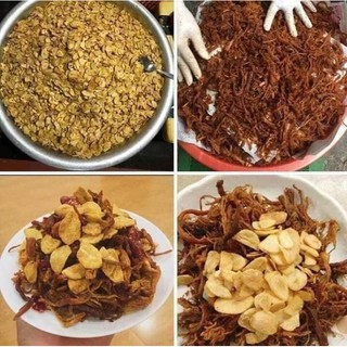 [SỈ] Khô Heo Cháy Tỏi loại 1 - Chia 2 túi 5kg